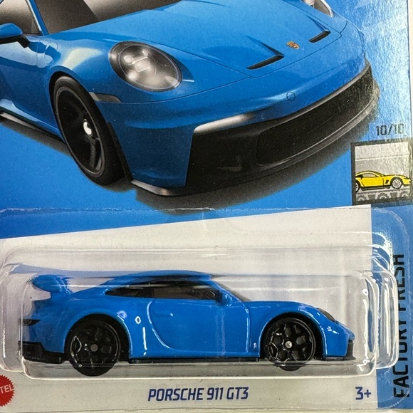 Hot Wheels NEW for 2022 PORSCHE 911 GT3 FACTORY FRESH 10/10 - Picture 8 of 8